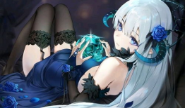 白丝袜动漫美女图片